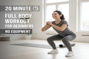 20 Minute Full Body Workout for Beginners (No Equipment)